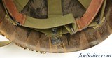 Early WWII Front-Seam Fixed Bale M1 Helmet - 6 of 15