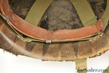 Early WWII Front-Seam Fixed Bale M1 Helmet - 7 of 15