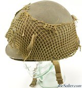 Early WWII Front-Seam Fixed Bale M1 Helmet - 2 of 15