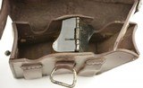 WWI Mannlicher Model 1894 Leather Ammo Pouch Bulgaria - 5 of 7