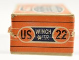 Full Sealed! Box U.S. Cartridge Co. 22 Win Auto Hollow Point Ammo - 5 of 6