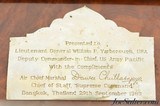 Silver Box Presented to Lt. Gen. William Yarborough (Father of the Green Berets) - 5 of 8