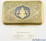 Cigarette Case Presented to Gen. William Westmoreland Prior to the Tet Offensive - 2 of 6