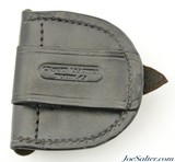 Group of 3 Leather Revolver Holsters and Ammo Pouch Creger Leather - 8 of 8