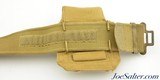 WWII Canadian Inglis-Browning Hi-Power Belt and Holster Rig Web Gear Canvas - 7 of 7