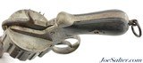 Very Rare E. Lefaucheux 12 Round Revolver 9mm Pin Fire Civil War Era Antique - 11 of 14