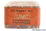 Sealed!
UMC 22 Short Rim Fire Smokeless Ammunition Fabric Box Brass Ball Logo - 5 of 6