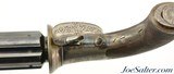 Excellent Antique British Bar-Hammer Pepperbox Pistol - 12 of 14