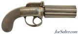 British Bar-Hammer Pepperbox Pistol by Dooley of Liverpool - 1 of 13