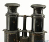 British Broad Arrow Marked Lemaire Paris WW1 Binoculars and Case c.191 - 9 of 13