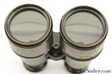 British Broad Arrow Marked Lemaire Paris WW1 Binoculars and Case c.191 - 6 of 13