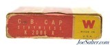 Full Box Winchester 22 Caliber C.B. Caps Ammo 100 Rounds - 3 of 5