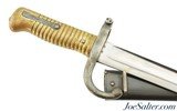 French M1866 Chassepot bayonet w/ scabbard matching numbers - 1 of 10