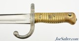 French M1866 Chassepot bayonet w/ scabbard matching numbers - 5 of 10