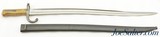 French M1866 Chassepot bayonet w/ scabbard matching numbers - 2 of 10