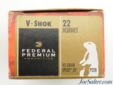 Federal Premium 22 Hornet 45gr. Speer JSP 50cnt - 2 of 3