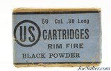 United States Cartridge Company .38 Long Rim Fire BP Excellent Sealed - 5 of 6
