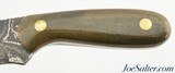 B. Merry Custom Hunting Knife Mammoth Bone Leather Sheath Alaska - 4 of 8