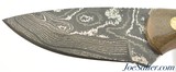 B. Merry Custom Hunting Knife Mammoth Bone Leather Sheath Alaska - 5 of 8