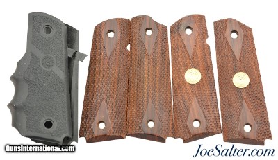 3 Used Sets of Grips 1911 Pachmayr Hogue etc