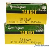 Remington Target 38 S&W Ammo 146gr. RN - 2 of 3