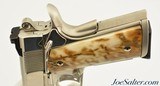Custom Stainless Republic Forge Texas 1911 Mammoth Ivory Bar - 9 of 15