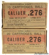 Frankford Arsenal Caliber .276 M1 Garand 1929 Ammunition 40rnds - 1 of 4