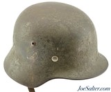 Original WWII German M35 Helmet - 1 of 8