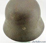 Original WWII German M35 Helmet - 4 of 8