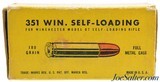 Winchester 351 WSL Winchester Self Loading Ammo "1946" Box 50 Rds - 2 of 5