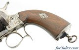 Marked E. Lefaucheux Model 1854 Revolver 12mm Pin Fire - 6 of 14