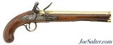British Brass Barreled Flintlock American Trade Pistol by Ketland & Co. - 1 of 15