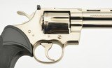 Colt Python Revolver 1981 Production .357 Magnum Nickel 4" Barrel - 3 of 12