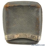 Antique Gentleman's Leather Silver Cigar Tobacciana Case 1894 - 1 of 9