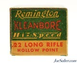 Remington Pre-War Kleanbore Hi-Speed Issue 22 LR Hollow Pt. Ammo 1939 - 3 of 7