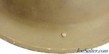 WWII Canadian Mk2 Civil Defence Helmet 1942 Dated - 2 of 5