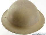 WWII Canadian Mk2 Civil Defence Helmet 1942 Dated - 3 of 5