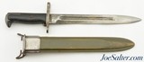 WWII US M1905 M1 Garand Bayonet Utica Cutlery - 2 of 9