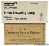 Lot of 9mm Browning Long 90rnds - 1 of 3