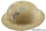 WWII Canadian Mk2 Combat Helmet 1942 Dated
