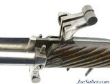 Belgian Double-Barrel Percussion Dagger Pistol with Scabbard - 9 of 15
