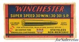 1939 Winchester Super Speed 30-30 SP Vintage Box - 6 of 7