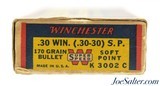 1939 Winchester Super Speed 30-30 SP Vintage Box - 3 of 7