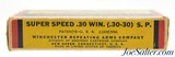 1939 Winchester Super Speed 30-30 SP Vintage Box - 4 of 7