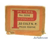 Full Box Peters 32 Colt New Police Ammunition 50 Rds Police Positive - 2 of 5