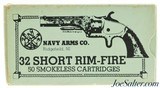 Full Box Navy Arms 32 Short Rim Fire Ammo 50 Rounds - 1 of 3