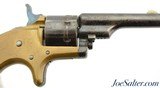 Near Excellent Colt 22 Open Top Pocket Model Revolver Antique - 3 of 12