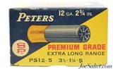 Excellent Full Box Peters Premium Grade Shotgun Shell 12 GA #5 Shot - 2 of 4