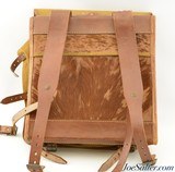 Antique German Backpack Leather and Canvass - 5 of 8