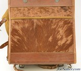 Antique German Backpack Leather and Canvass - 7 of 8
